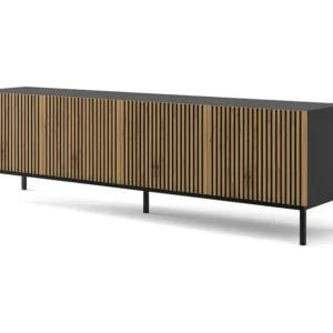 Movel Tv RAVENNA F RTV200 4D 200x42x58 Preto