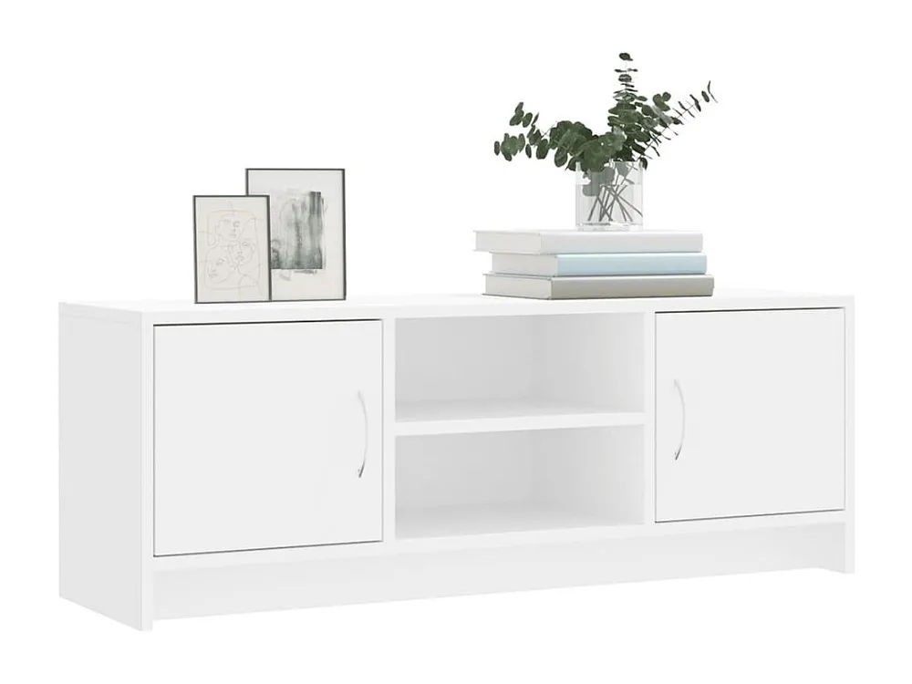 Móvel de TV 102x30x37,5 cm derivados de madeira branco