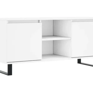 Móvel de TV 104x35x50 cm derivados de madeira branco