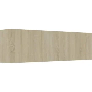 Móvel de TV 120x30x30 cm contraplacado carvalho sonoma