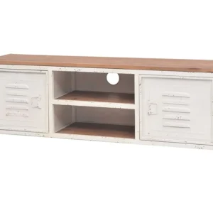 Móvel de TV 120x30x40 cm branco