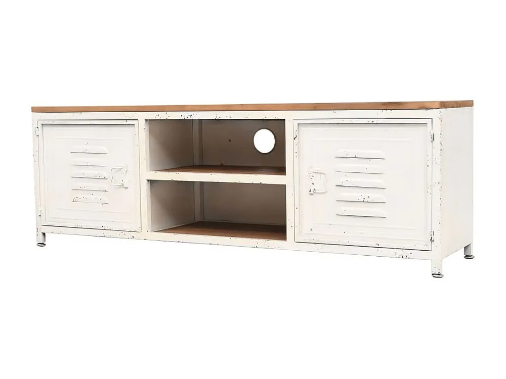 Móvel de TV 120x30x40 cm branco