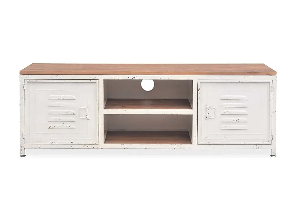 Móvel de TV 120x30x40 cm branco