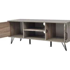 Móvel de TV 120x40x45 cm cinzento