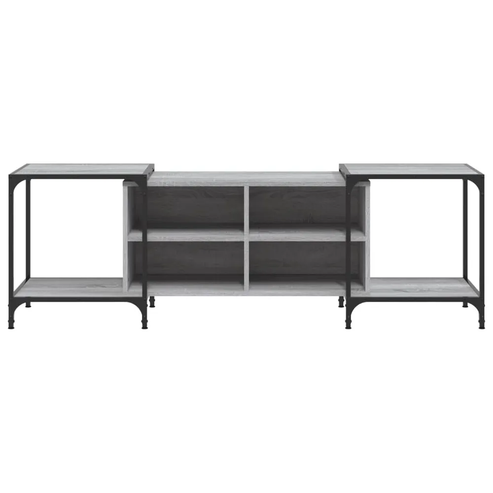 Móvel de TV 153x37x50 cm derivados de madeira cinzento sonoma