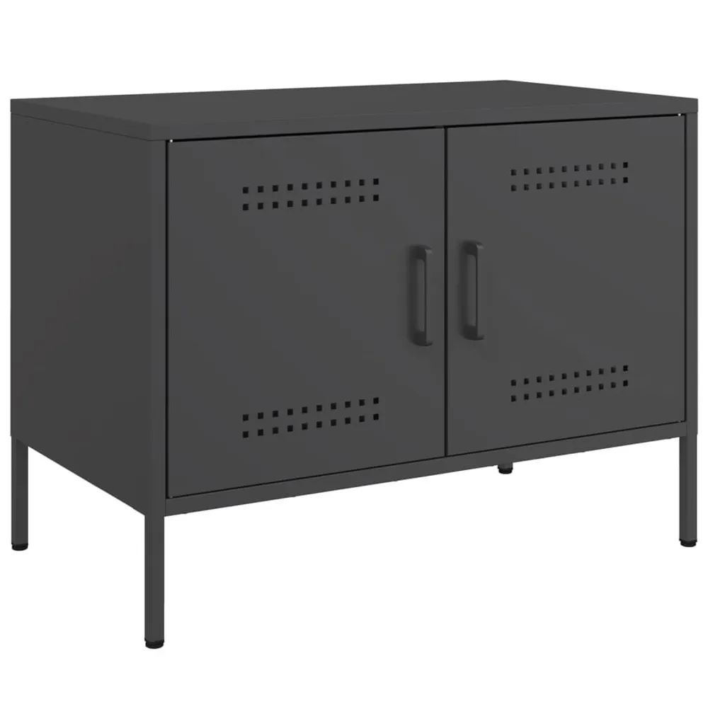 Móvel de TV 68x39x50,5 cm ço preto