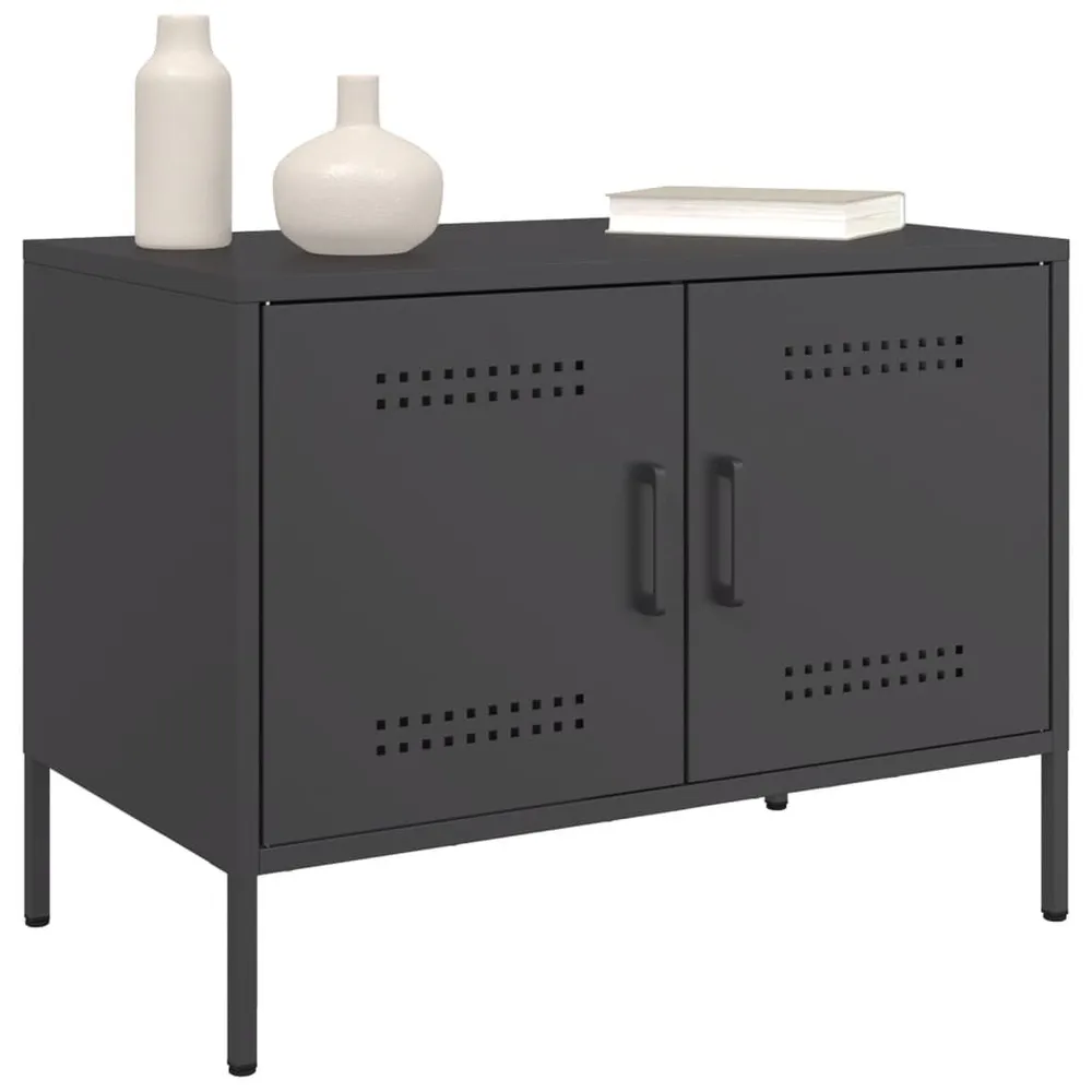 Móvel de TV 68x39x50,5 cm ço preto
