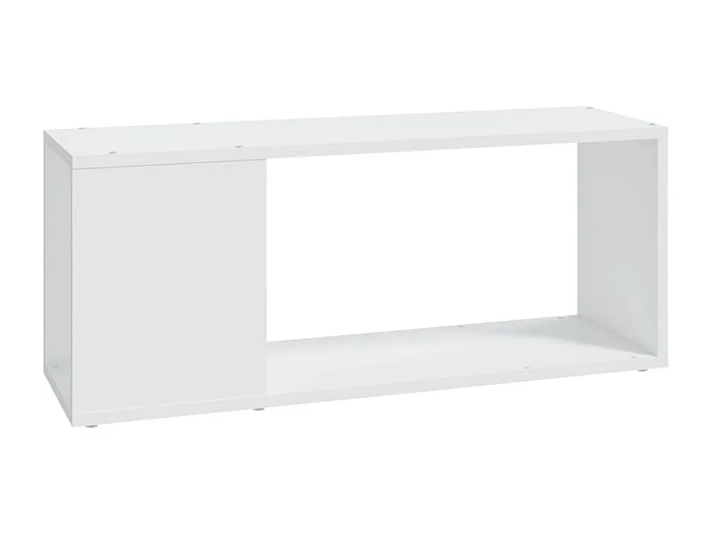 Móvel de TV 80x24x32 cm contraplacado branco