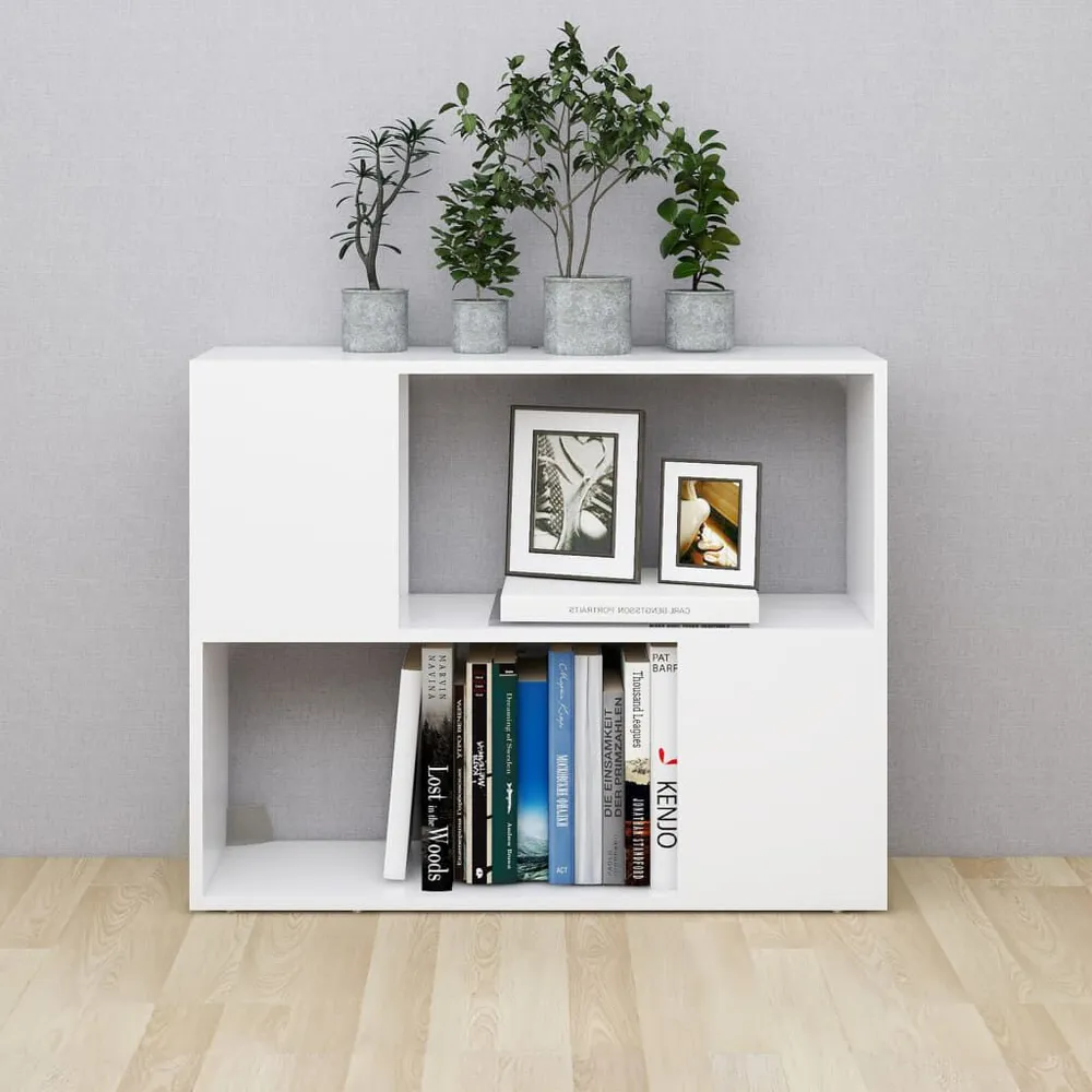 Móvel de TV 80x24x63 cm derivados de madeira branco