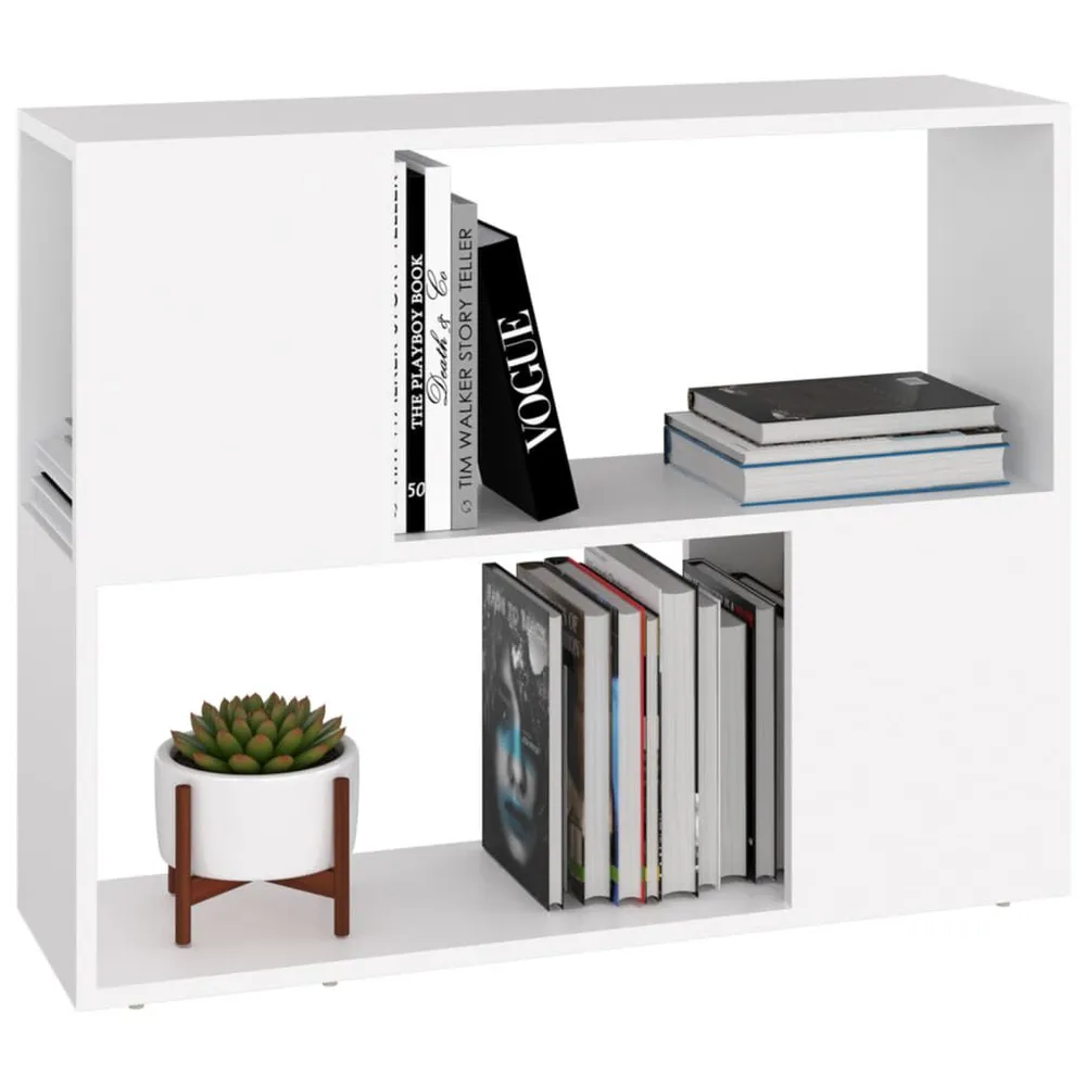 Móvel de TV 80x24x63 cm derivados de madeira branco