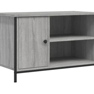 Móvel de TV 80x40x50 cm derivados de madeira cinzento sonoma