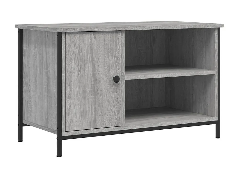 Móvel de TV 80x40x50 cm derivados de madeira cinzento sonoma