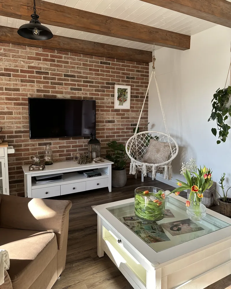 Móvel de TV com 3 gavetas e 1 prateleira branco BERKELEY