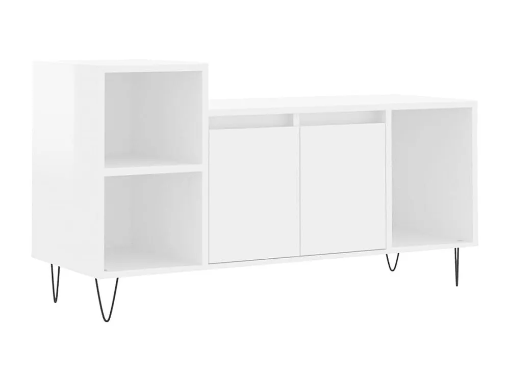 Móvel para TV 100x35x55 cm derivados madeira branco radiante