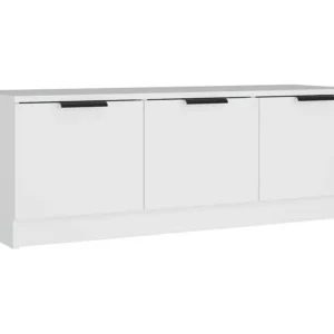 Móvel para TV 102x35x36,5 cm derivados de madeira branco