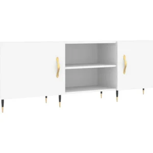 Móvel para TV 150x30x50 cm derivados de madeira branco