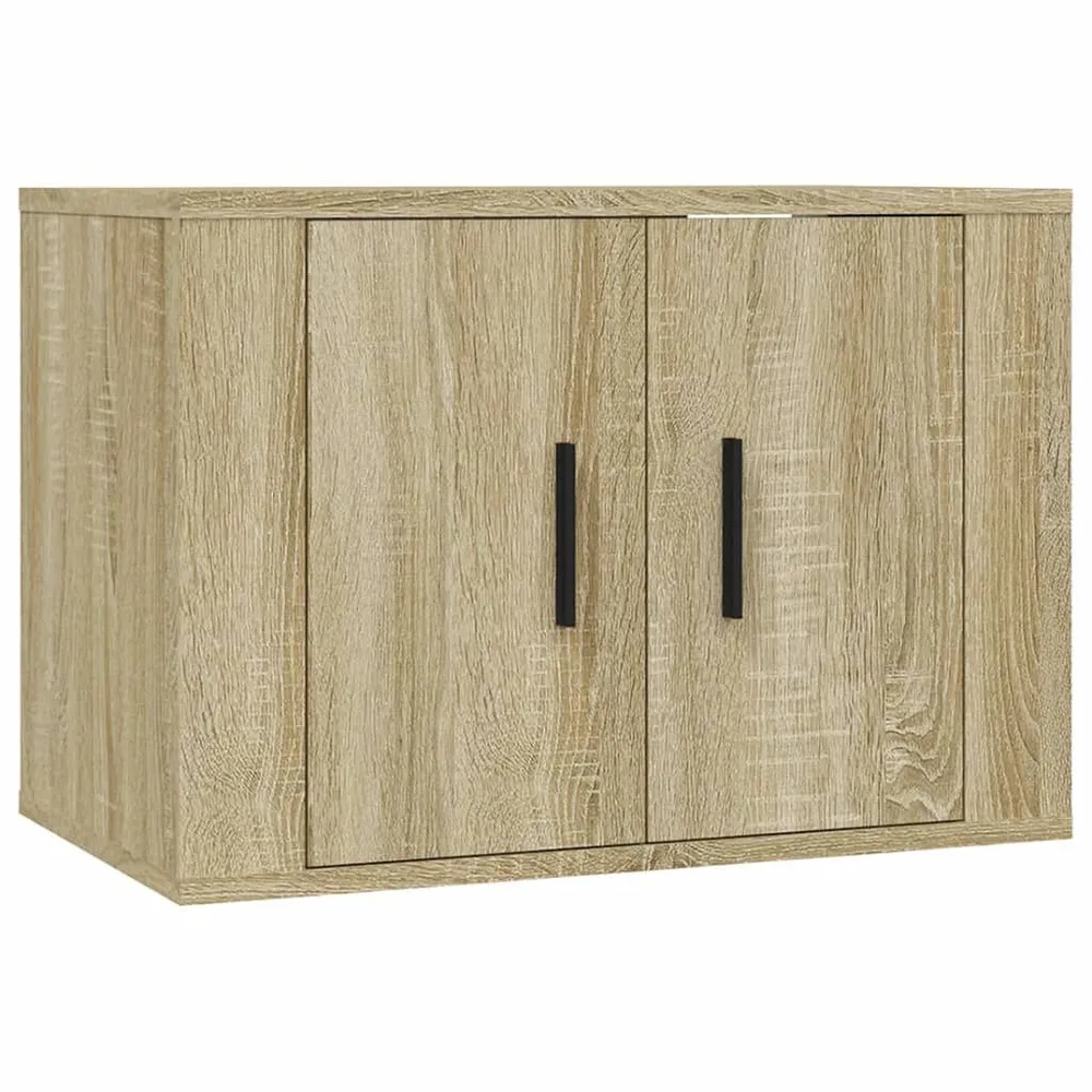 Móvel de TV para parede 57x34,5x40 cm carvalho sonoma