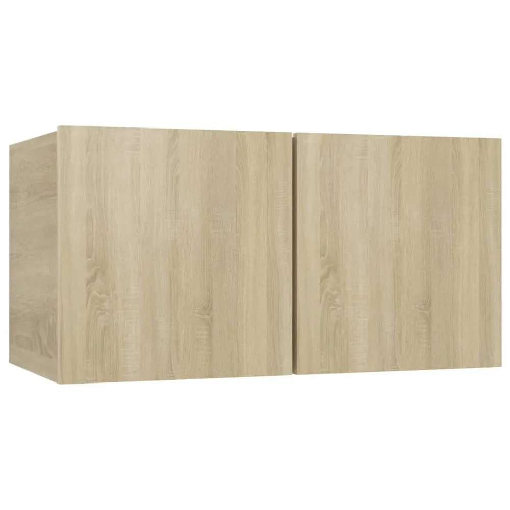 Móvel de TV para parede 60x30x30 cm carvalho sonoma
