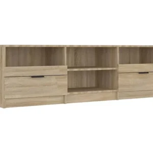 Móvel para TV150x33,5x45cm madeira processada cor carvalho sonoma para Assistir TV