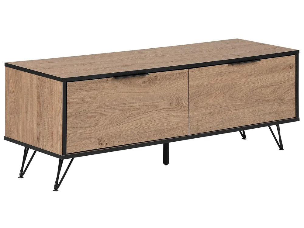 TV Stand Light Wood HALSTON
