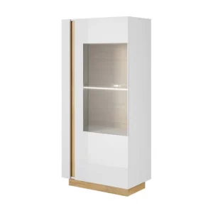 Vitrine ARCADE SC72 1D 72x40x154 Branco