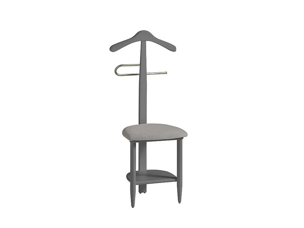 Cabide - A105cm x L45cm x F41cm - faia maciç cinza - Sedie