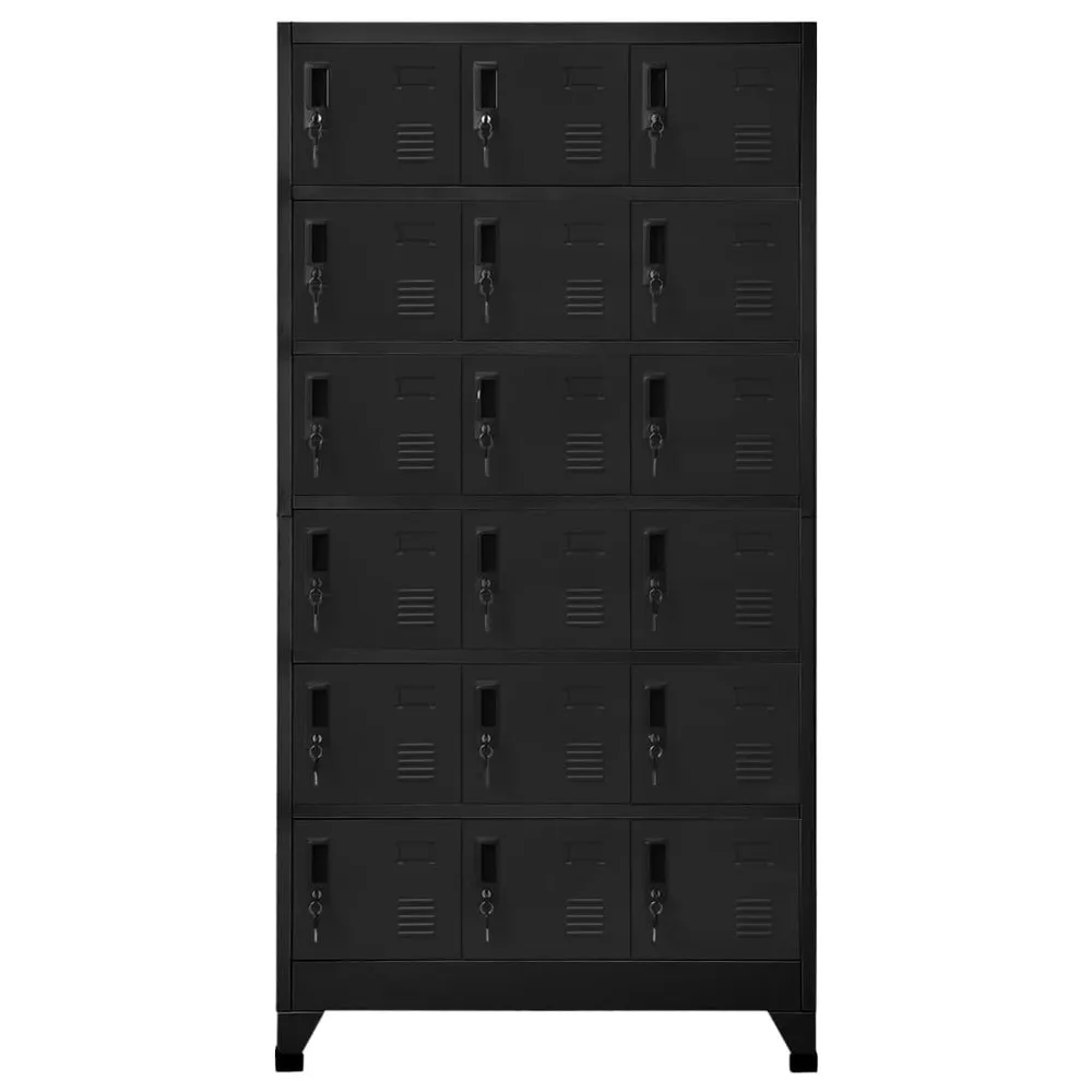 Cacifo 90x40x180 cm ço preto