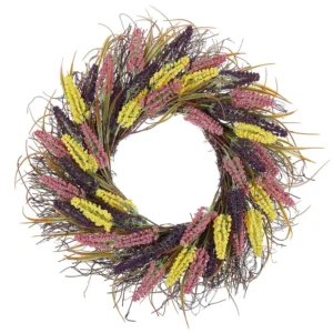 Decorative Wreath ø 50 cm Multicolour CANDELARIA