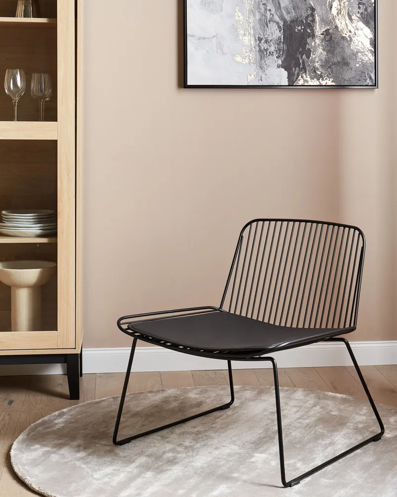 Metal Accent Chair Onix SNORUM