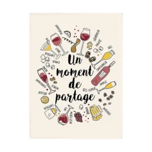 Toalha de chá Le Partage Winkler