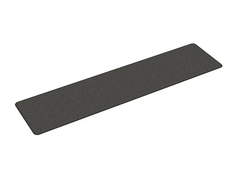 Forro de Mesa Retangular Tapete/passadeira 50x200 cm aspeto sisal antracite