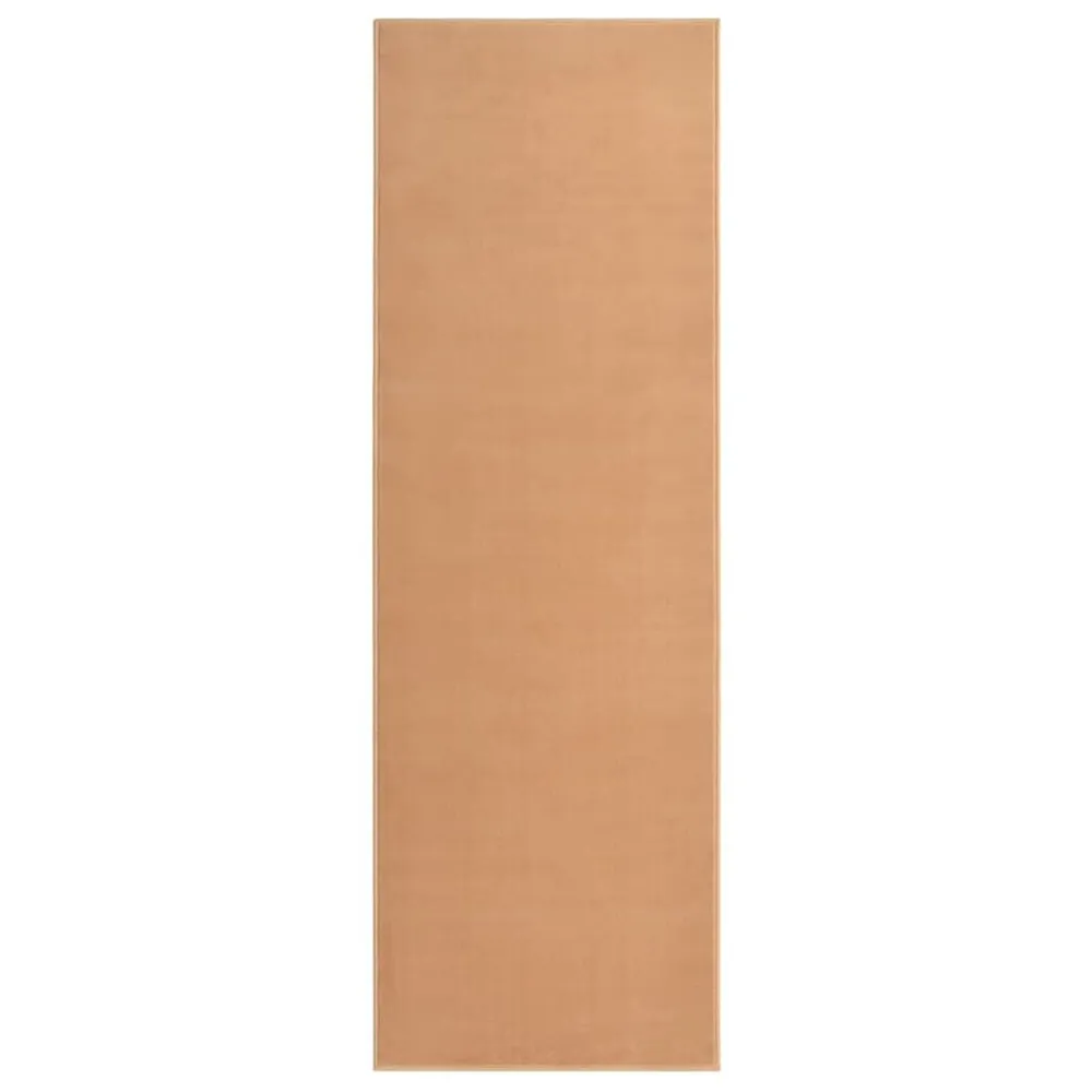 Tapete de Fibra Natural Passadeira 80x250 cm polipropileno bege