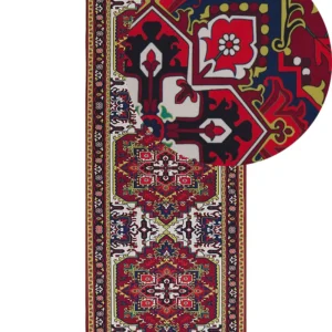 Tapete vermelho 80 x 200 cm COLACHEL para Sala de Estar