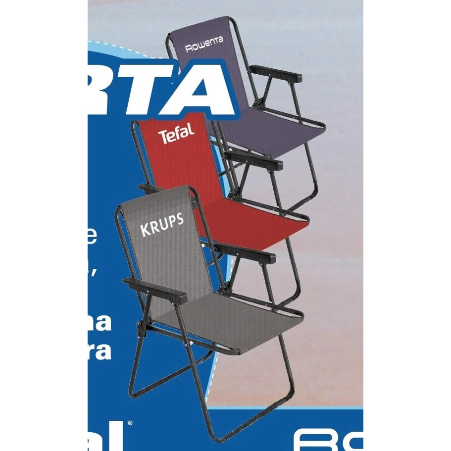 Cadeira de Praia Rowenta R186 | Dobrável - Montagem Fácil