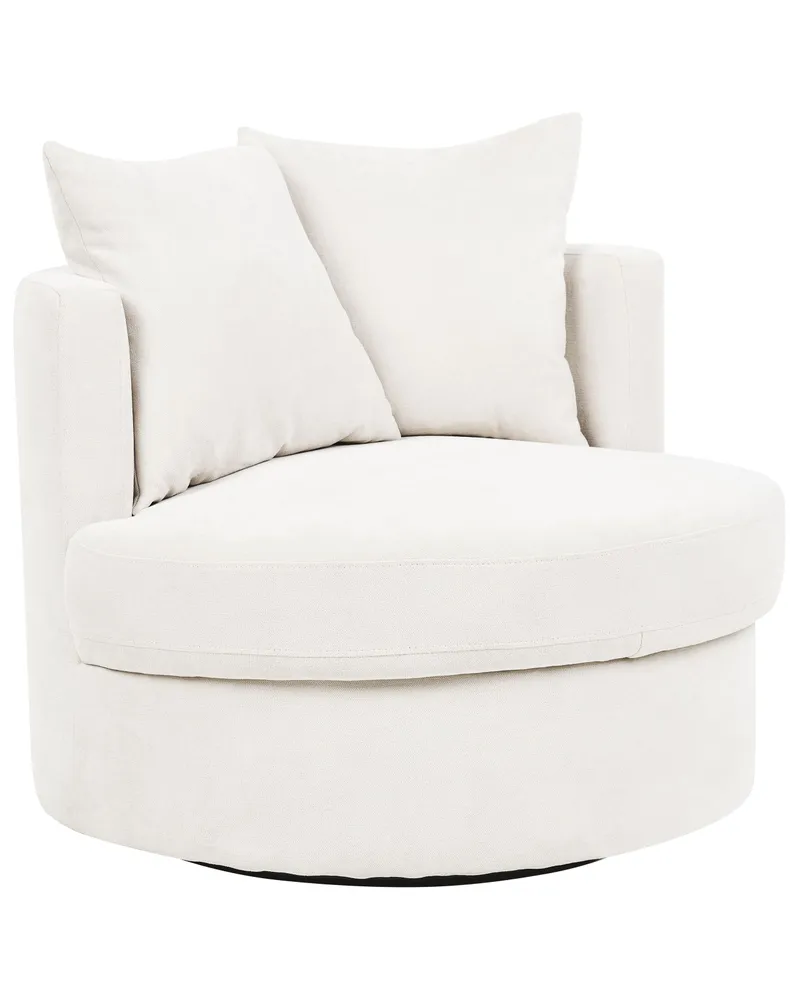Poltrona DALBY Tecido Creme distinto