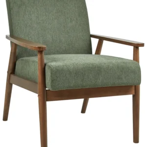 Poltrona ESRUM Tecido Verde com Garantia do Fabricante