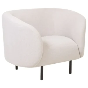 Poltrona LOEN Tecido Creme evidente