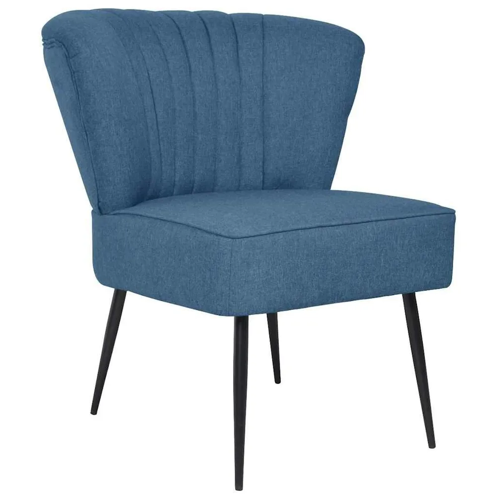Puxador de Substituição Cadeira de cocktail tecido azul