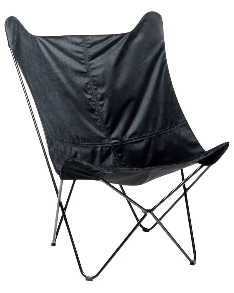 Revestimento Premium Poltrona NYBRO Veludo Preto