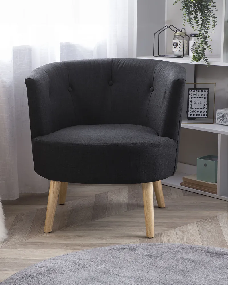 Revestimento Premium Poltrona ODENZEN Tecido Preto