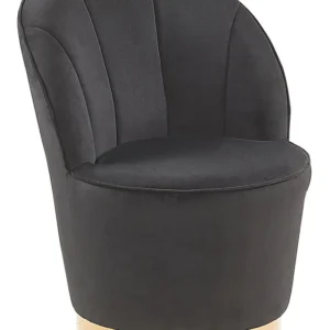 Rodízio para Móvel Poltrona ALBY Veludo Preto