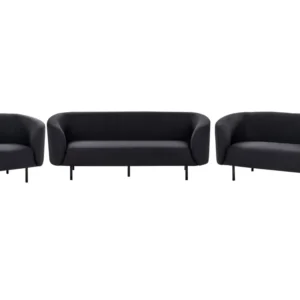 Fabric Living Room Set Onix LOEN