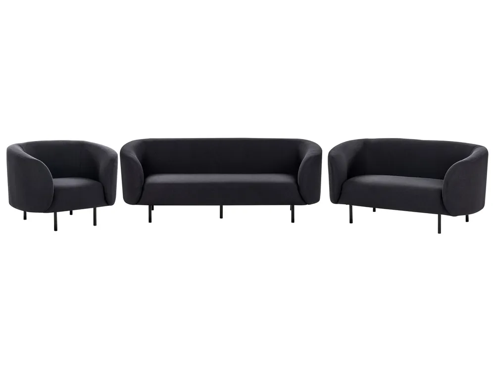 Fabric Living Room Set Onix LOEN