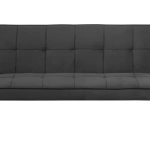 Fabric Sofa Bed Grey HASLE com Parafusos e Buchas