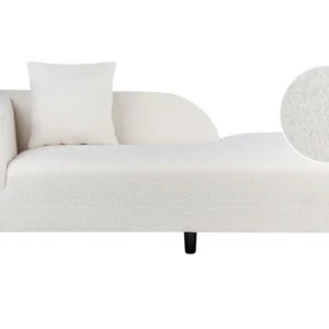 Left Hand Boucle Chaise Lounge Alvo LE CRAU