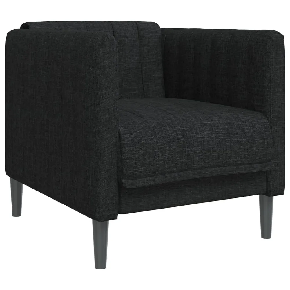 Puxador de Substituição 3 pcs conjunto de sofás tecido preto