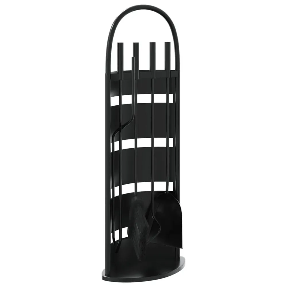 Conjunto de ferramentas para lareira 5 pcs 23x15x66 cm ço