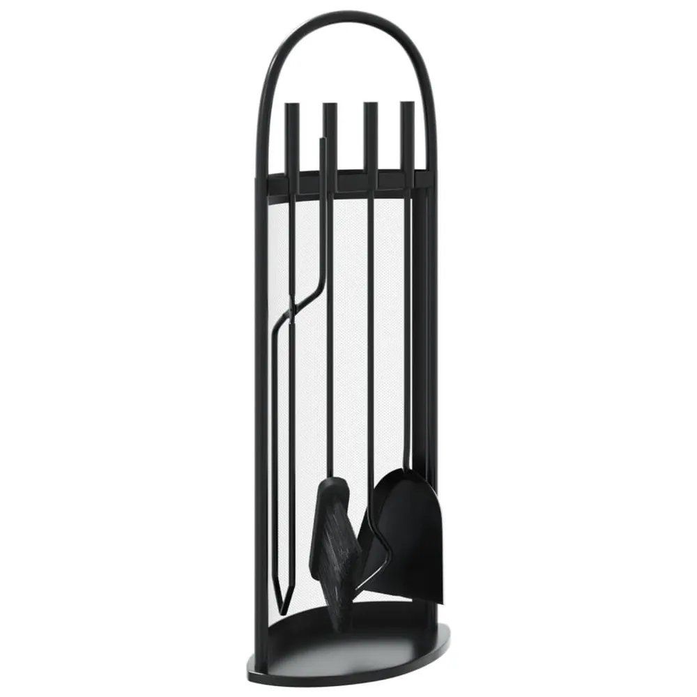 Conjunto de ferramentas para lareira 5 pcs 23x15x66 cm ço