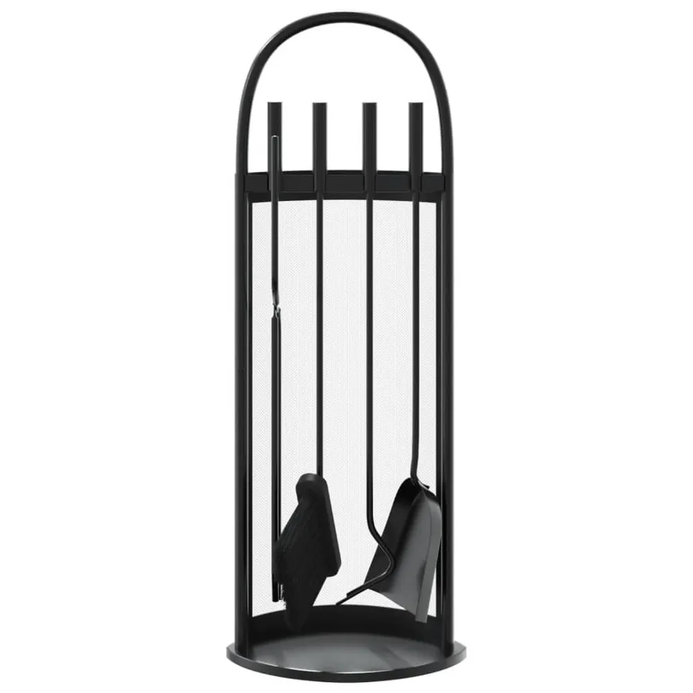 Conjunto de ferramentas para lareira 5 pcs 23x15x66 cm ço