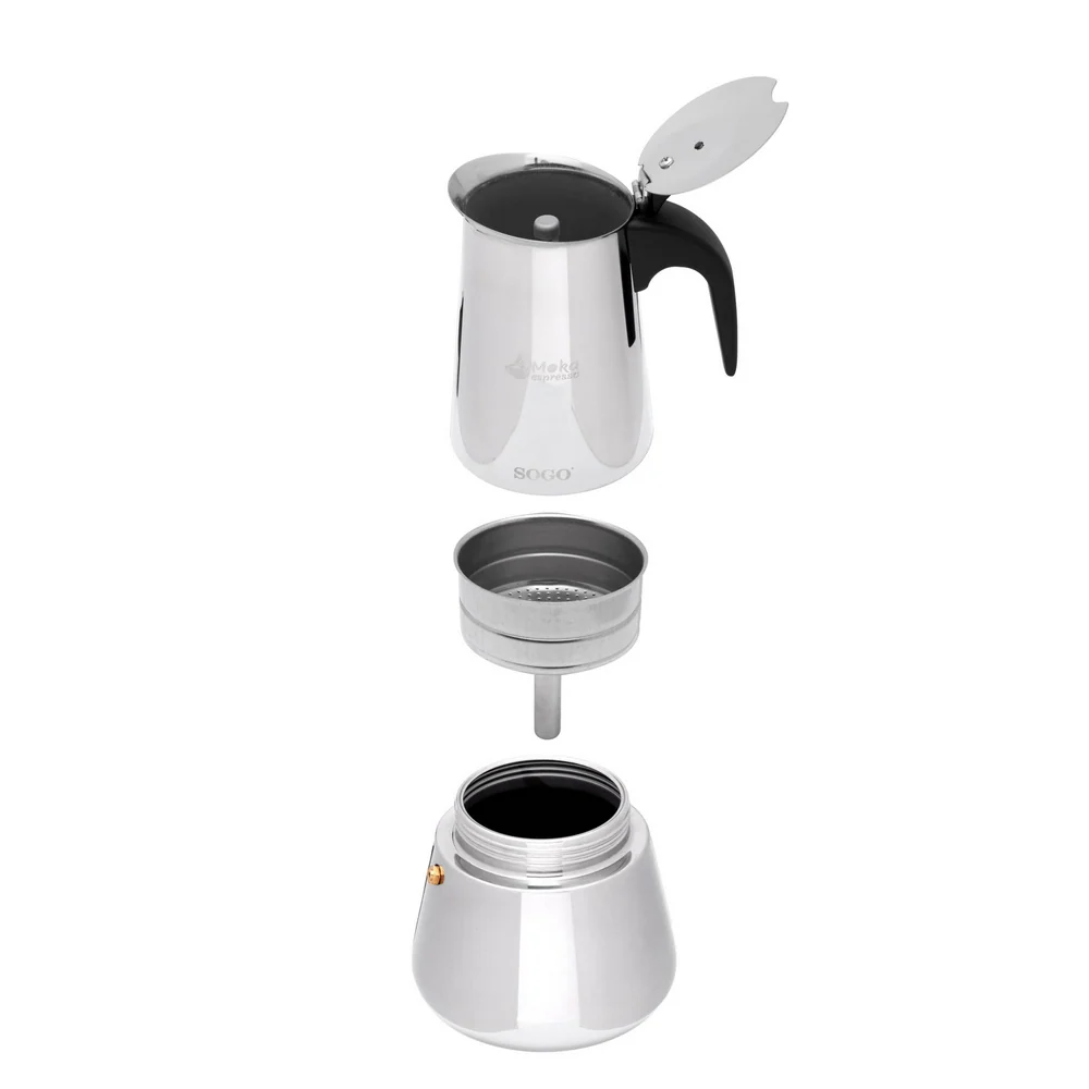Cafeteira Sogo CAFSS7630 | 9 chávenas, Indução